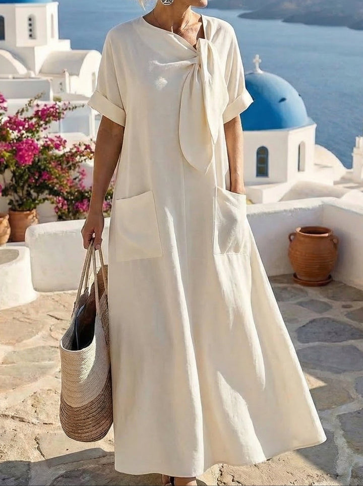 Fleur | Robe Élégante avec Poches