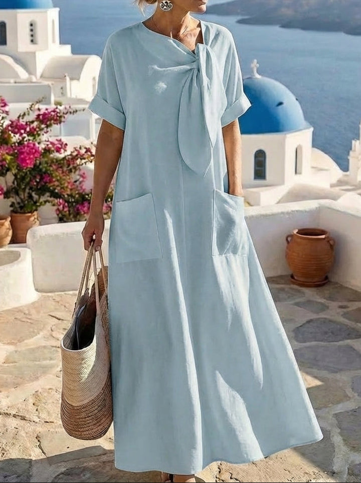 Fleur | Robe Élégante avec Poches