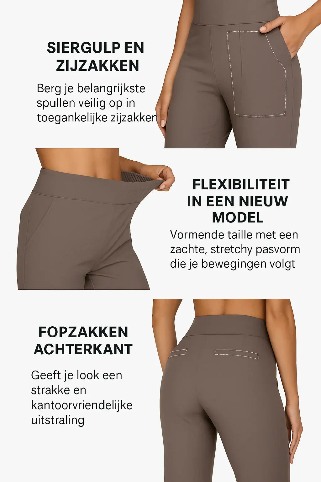 Geneviève | Pantalon confortable élégant sans contrainte