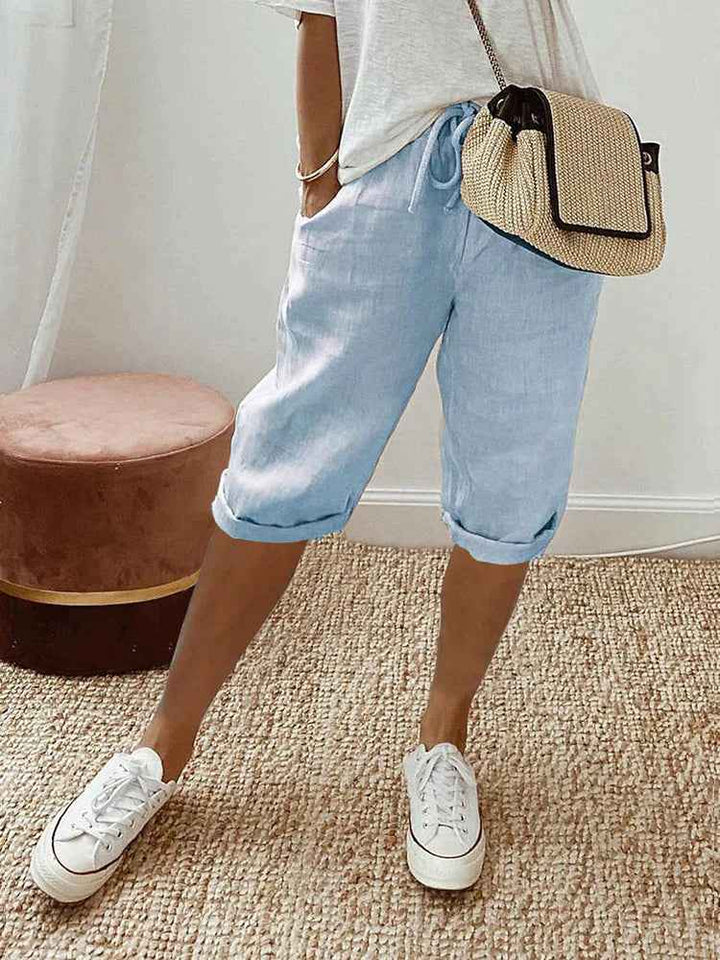Bernadette | Shorts en Coton et Lin pour Femmes