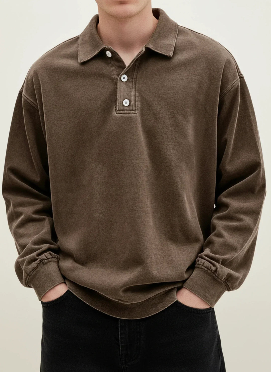 Étienne | Pull Polo Héritage Moderne