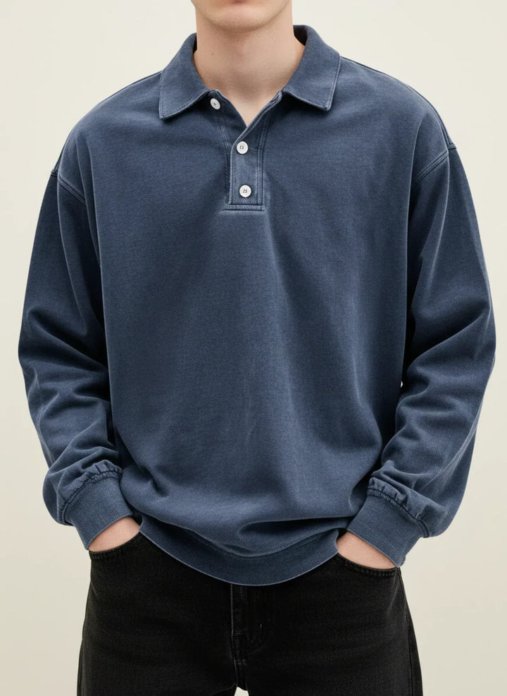 Étienne | Pull Polo Héritage Moderne