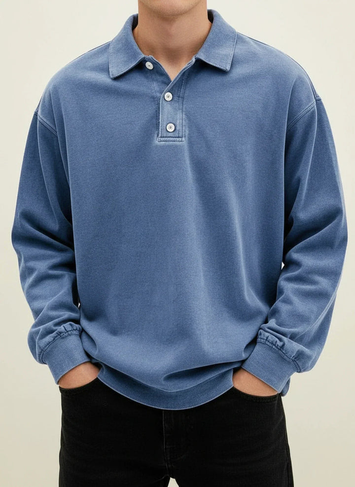 Étienne | Pull Polo Héritage Moderne
