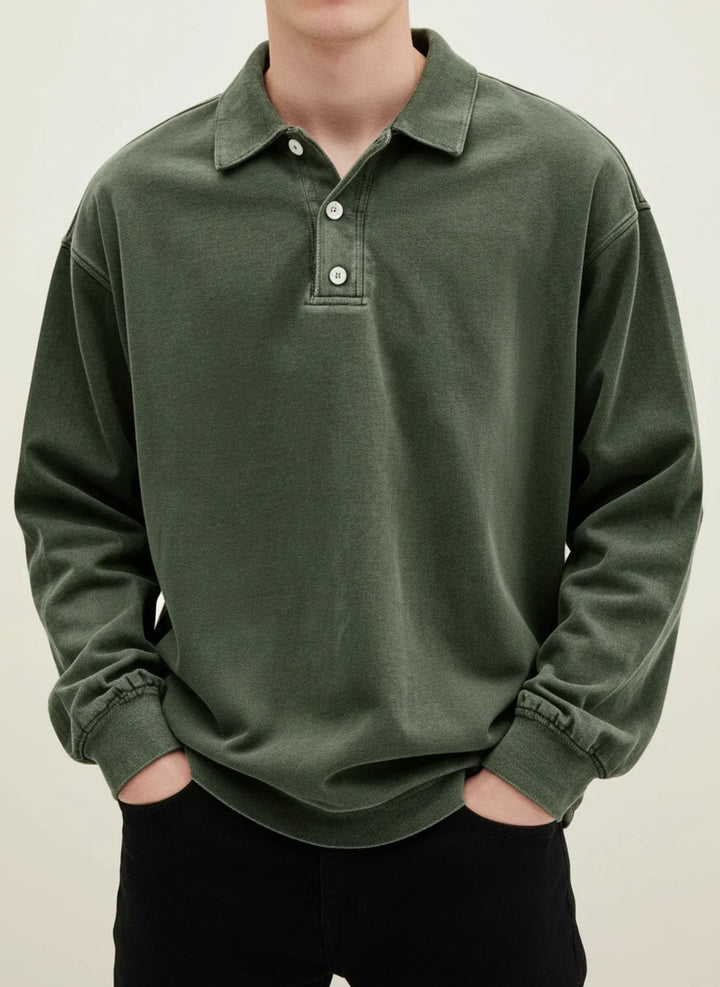 Étienne | Pull Polo Héritage Moderne