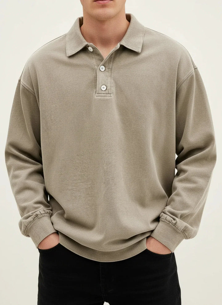 Étienne | Pull Polo Héritage Moderne
