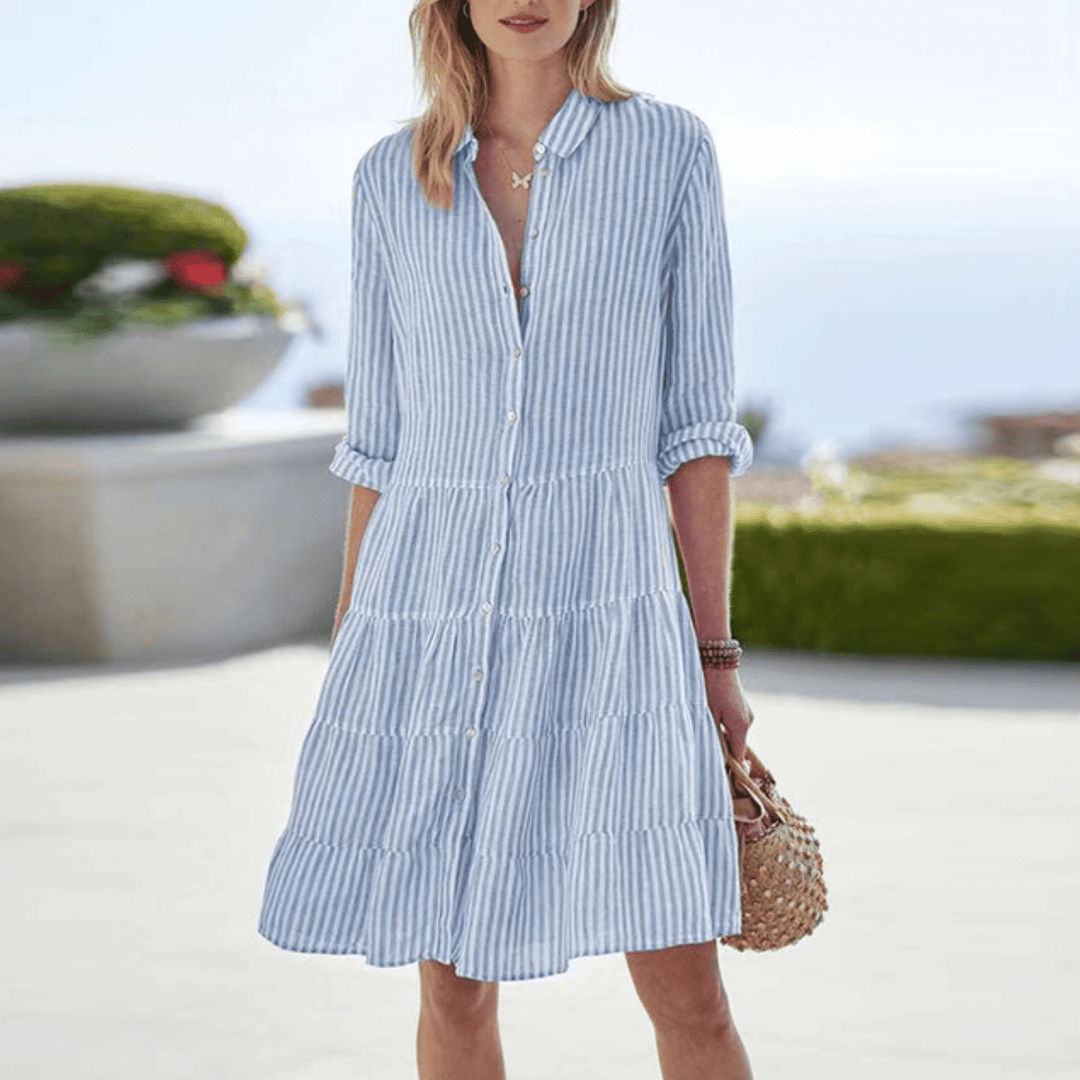 Lolette | Robe Rayée Aérée