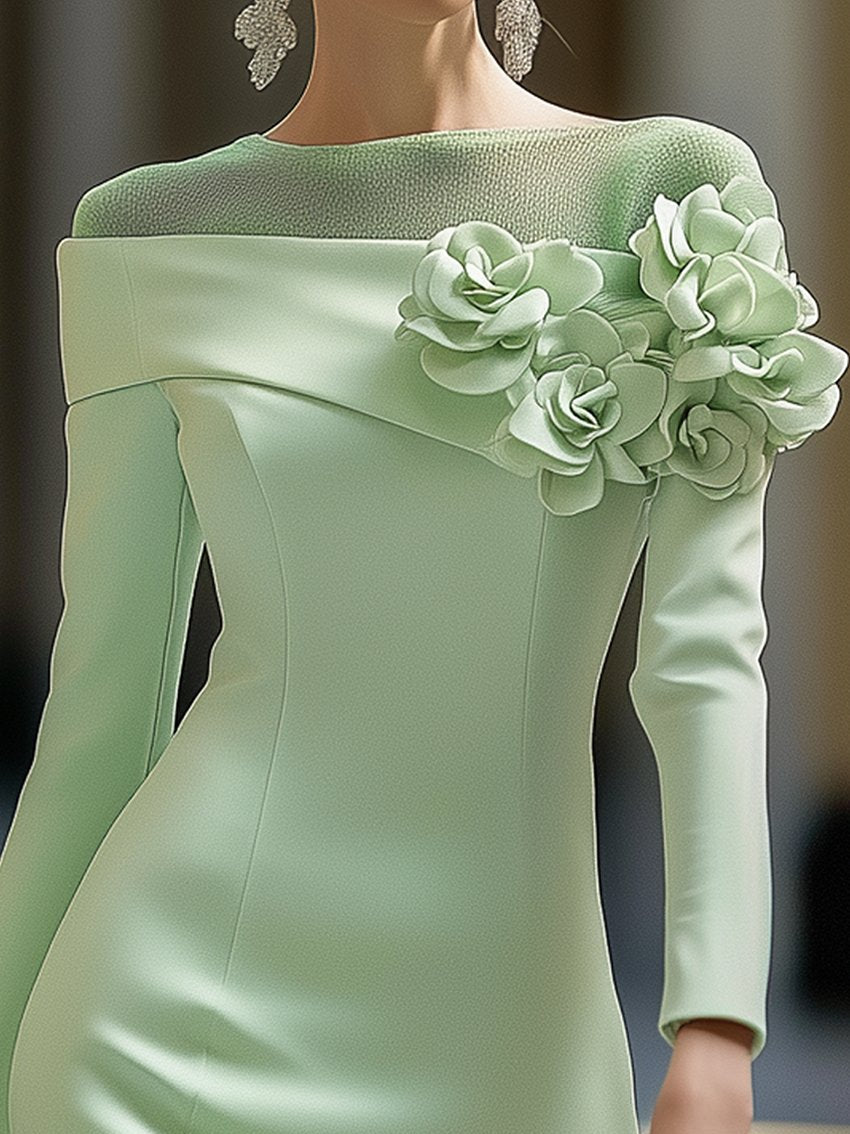 Lucie | Robe De Luxe Épaules Dénudées