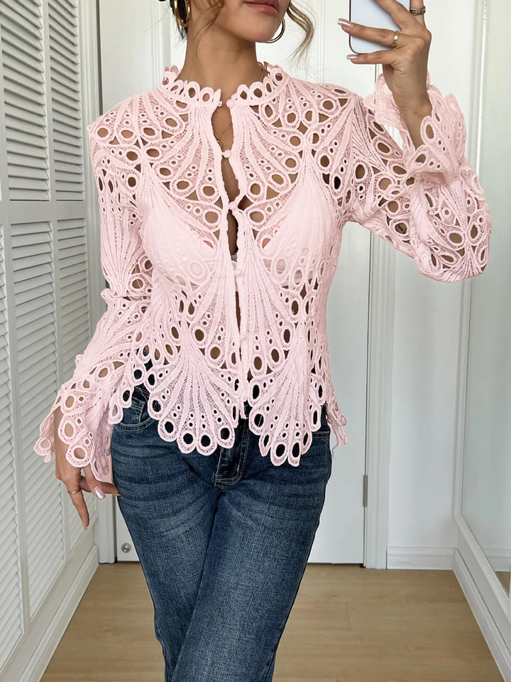 Shantel │ Blouse Moderne à Détails Creux