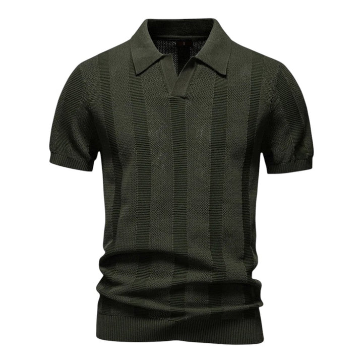 David | Polo En Maille Élevée