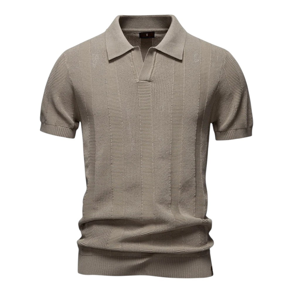 David | Polo En Maille Élevée