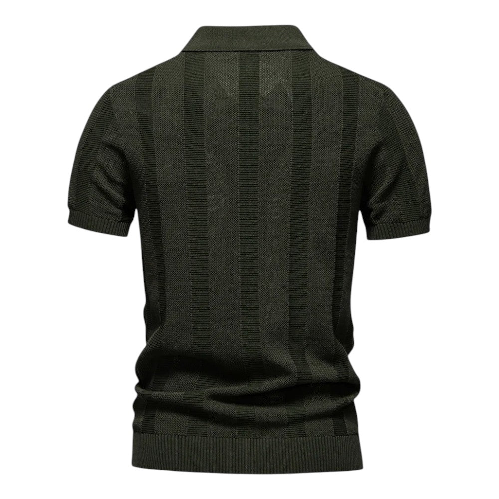 David | Polo En Maille Élevée