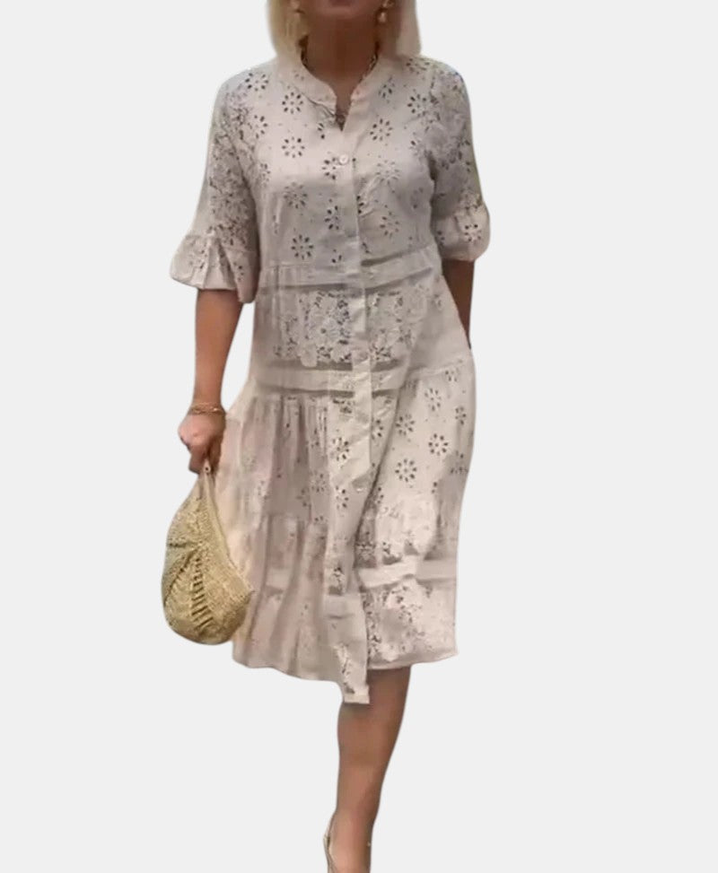 Cherylann | Robe Midi Fleurie