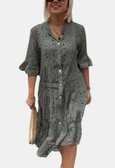 Cherylann | Robe Midi Fleurie