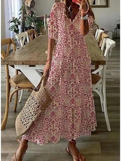Lylou | Robe Boho Éffortless avec Coupe Flatteuse
