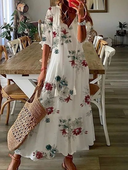 Lylou | Robe Boho Éffortless avec Coupe Flatteuse
